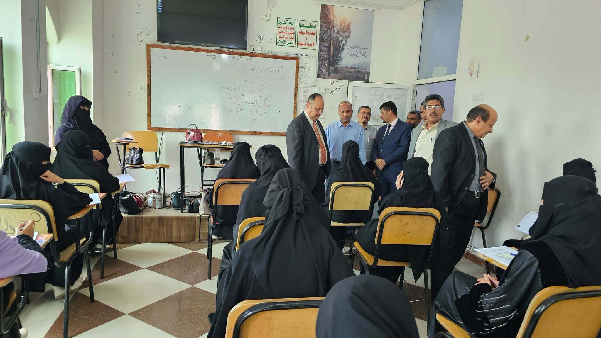 تدشين الاختبارات النهائية في جامعة الناصر للعام الجامعي 1448هـ