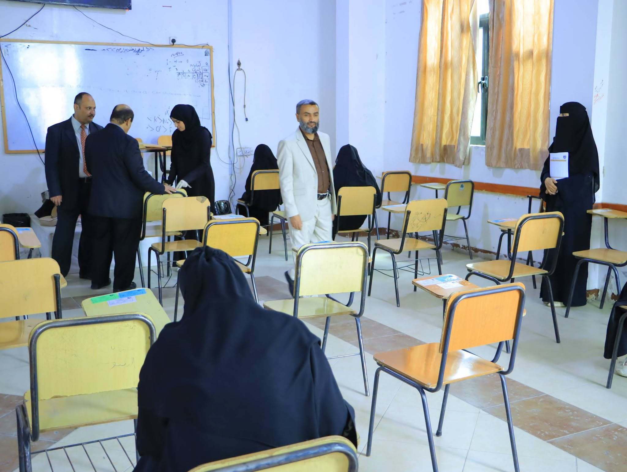 تدشين الاختبارات النهائية في جامعة الناصر للعام الجامعي 1448هـ